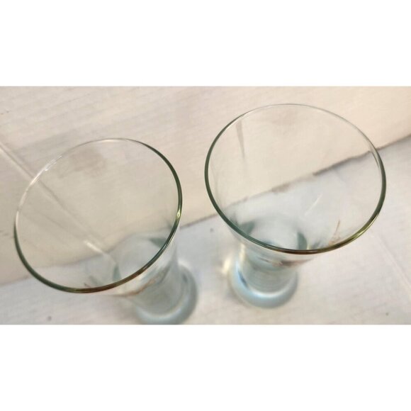 Vintage Pheasant Wildlife Tall Pilsner Drinking Glasses Tumblers Set Of 2, 7x3 i - Picture 6 of 9